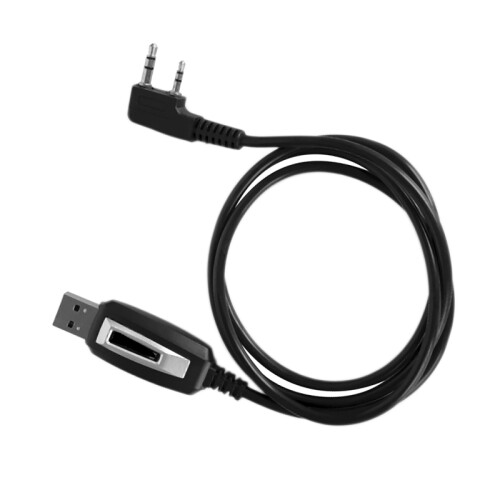 2 Pins Plug USB Programming Cable for Walkie Talkie UV-5R Accessories 2