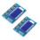 2Pcs 3 Channel PWM Pulse Generator Adjustable Frequency Square Wave Rectangular Signal Module 8