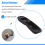 Replacement Smart Remote Control Case for AN-MR21GC MR21N/21GA Magic Silicone Shockproof Cover,Black 6