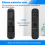 Replacement Smart Remote Control Case for AN-MR21GC MR21N/21GA Magic Silicone Shockproof Cover,Black 5