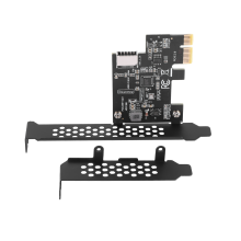 PCI Express 2.0 X1 USB 3.2 Gen1 TYPE-E Add on Card PCIe Front Type-C Adapter Riser USB3.1 A-KEY 5Gb Expansion