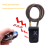 Cycling Security Lock Wireless Remote Control Anti-Theft Vibration Alarm Electric Code Chain Blue 6