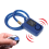 Cycling Security Lock Wireless Remote Control Anti-Theft Vibration Alarm Electric Code Chain Blue 1