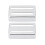 Guitar Pickups Humbucking Electric Pickup Covers,Silver 7