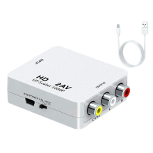 1080P HD to Av Converter Computer Projection Tv Adapter for Signal Products Connecting