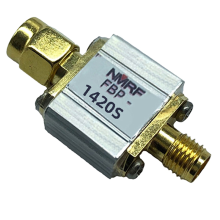 1420MHz Bandpass Filter SAW SMA Interface 80MHz Bandwidth SMA-M SMA-F Band Pass Receiver
