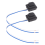 1 Pair Front Door Smart Handle Small Button 82661-D3710 82651-D3710 for 2016-2020 Outside Puller Switch 1
