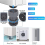 Adjustable Height Washing Machine Support, Anti Vibration Foot Pad, Pad 4PCS 3