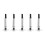 5PCS Universal Stylus Pen Transparent Disc Capacitive Screen Touch Replacement Tip Drawing Writing Nib Pencil Head 8