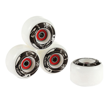 PUENTE 4Pcs Set Skateboard Wheels PU Skate Longboard Cruiser for Ollie Punk and Jumping