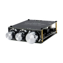 XY-T100H Bluetooth 5.0 Digital Amplifier Board TPA3116D2 100Wx2 Stereo HIFI Audio Module with Front High-Bass Adjustment