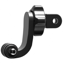 Universal 360 Rotatable Vertical Mount Camera Accessories Backpack Clip Collar Helmet Chin