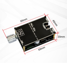 Mono 100W Bluetooth Audio Amplifier Board with Box Function TPA3116D2 BT5.1 Stereo Module DC7-24V -1001B