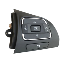 Car Right Side MFD Steering Wheel Buttons Switch for Golf MK6 5C0959537A/5C0959538B