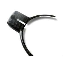For GT86 BRZ Steering Wheel Real Carbon Fiber Change Decorative Frame Strip Cover Stickers