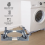 Washing Machine Stand Universal Base Multi-Functional Adjustable for Dryer Refrigerator Bathroom Accessories A 3