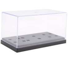 Turntable Vinyl Record Stylus Needle Album Storage Display Box Dustproof Cabinet Phono Stand
