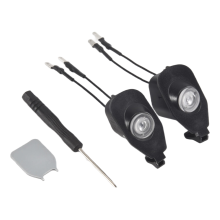 For 2013-2022 LED Side Puddle Laser-Rearview Mirror Welcome Courtesy Logo Lights