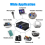 -170 Audio Power Amplifier Wireless HiFi Stereo 200W+200W with Input Home Car 7