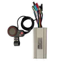 36V 48V 1000W/1500W 35A Electric Bike Controller with LCD Display Thumb Throttle for Ebike Scooter