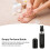 5.0ml Atomizador de perfume recargable ABS negro mini 7