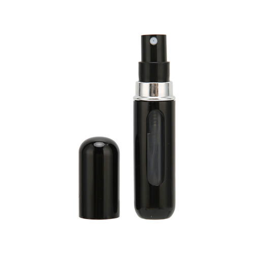 5.0ml Atomizador de perfume recargable ABS negro mini 2