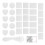 30pcs Felt Sheets DIY Thermal Transfer 6 Shapes 10