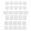 30pcs Felt Sheets DIY Thermal Transfer 6 Shapes 8