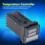 REX-C100FK02-MxAN DA Controlador PID, Tipo K 0-400C 12