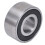3203-2RS 17x40x12mm Cuscinetto a sfere argento 2 pezzi 5