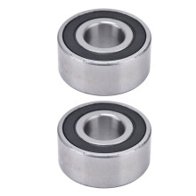 2 piezas 3203-2RS rodamiento de bolas de doble hilera de alta velocidad