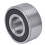 3204-2RS 2 pièces roulement à double rangée 20x47x14mm acier 12