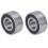 3204-2RS 2 pièces roulement à double rangée 20x47x14mm acier 1