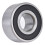 3204-2RS 2 pièces roulement à double rangée 20x47x14mm acier 3