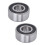 3204-2RS 2 pièces roulement à double rangée 20x47x14mm acier 16