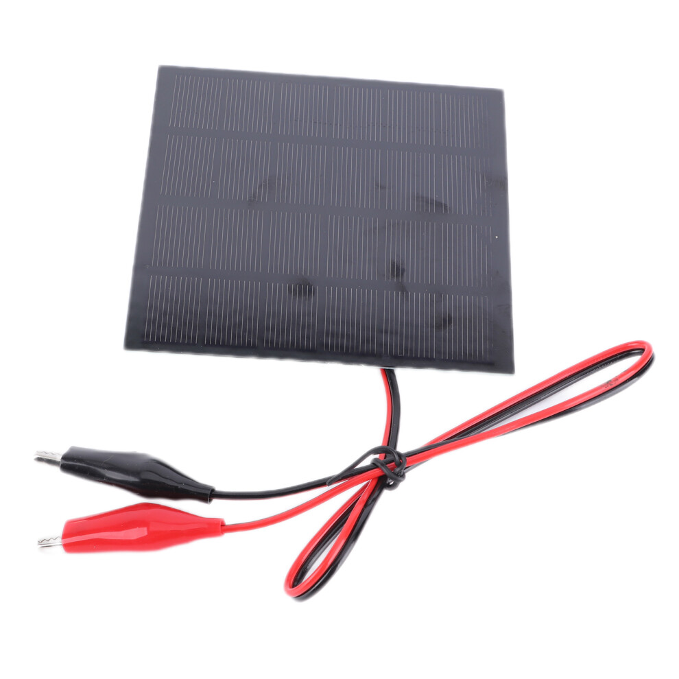 2W 6V Solar Panel Module With Clip Diy Solar 9387669295086
