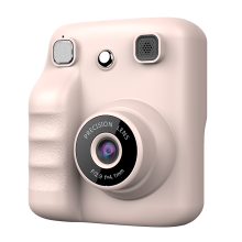 Kids Instant Print Camera A29 3000W Pixel 2.4 Inch IPS Screen 1080P Video with 32GB TF Card(Pink)