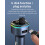 Bluetooth 5.3 Adapter Auto, FM Transmitter with PD 30W, Hands-Free Calling, Support USB Disk (Black) 7