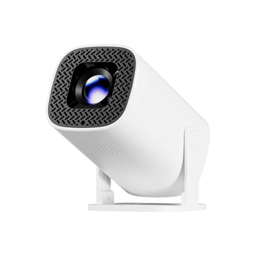 150'' Home Theater Projector, Auto Calibration, Wifi 6 Bluetooth 5.0, 270 Gimbal, Smart Os Apps(White) White 6976918075048