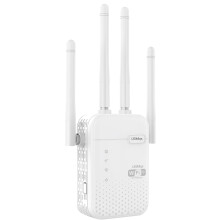 WiFi Extender, Dual-Band 2.4G & 5G, 8X Faster Speed, Ethernet Port, 1-Tap Setup for Home/Office(White)