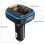 Bluetooth FM Transmitter for Car -Bluetooth 5.0 Adapter PD20W+QC3.0 Cigarette Lighter Radio Receiver(Black) 7
