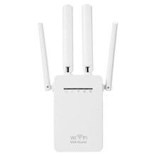 WiFi Repeater WiFi Extender Signal Booster, Signal Amplifier for Home, Long Range Internet Extender(White)