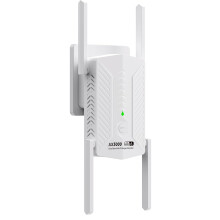 AX3000 WiFi 6 Extender, WiFi Repeater Wireless Signal Booster with Gigabit Ethernet Port(White)