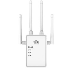 WiFi Extender WiFi Repeater 1200Mbps (AC1200) Dual Bands Signal Booster for 5000 sq.ft(White)