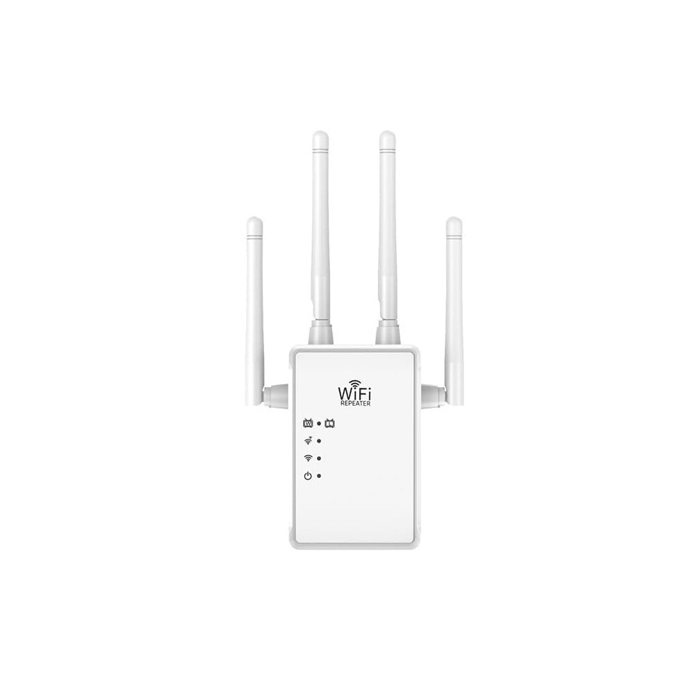 Wifi Extender Wifi Repeater 1200Mbps (Ac1200) Dual Bands Signal Booster For 5000 Sq.ft(White) White 6976918075017