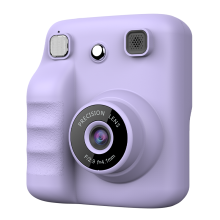 Kids Instant Print Camera A29 3000W Pixel 2.4 Inch IPS Screen 1080P Video with 32GB TF Card(Purple)