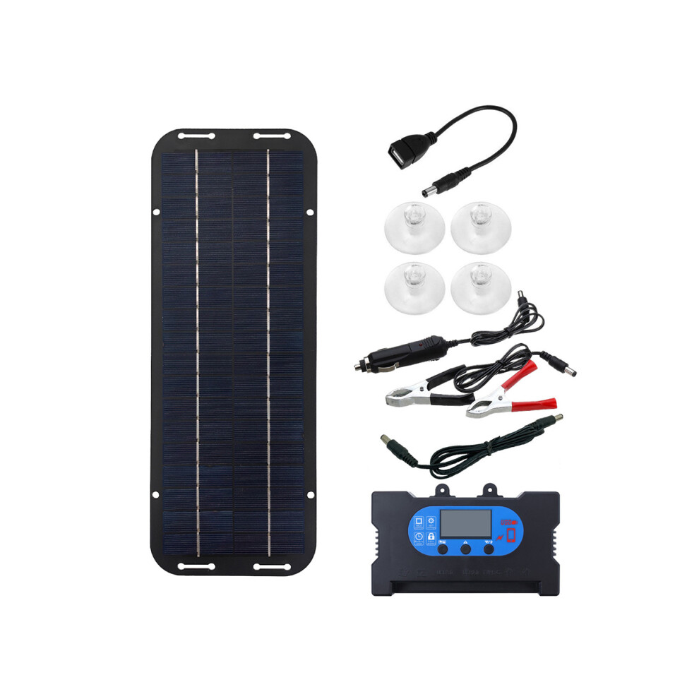 1 Ensemble De Chargeur De Panneau Solaire Portable, Durable Et LéGer-image
