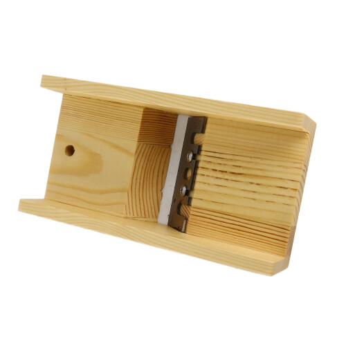 Soap Beveler DIY Adjustable Pine Wood Hand‑Made 1