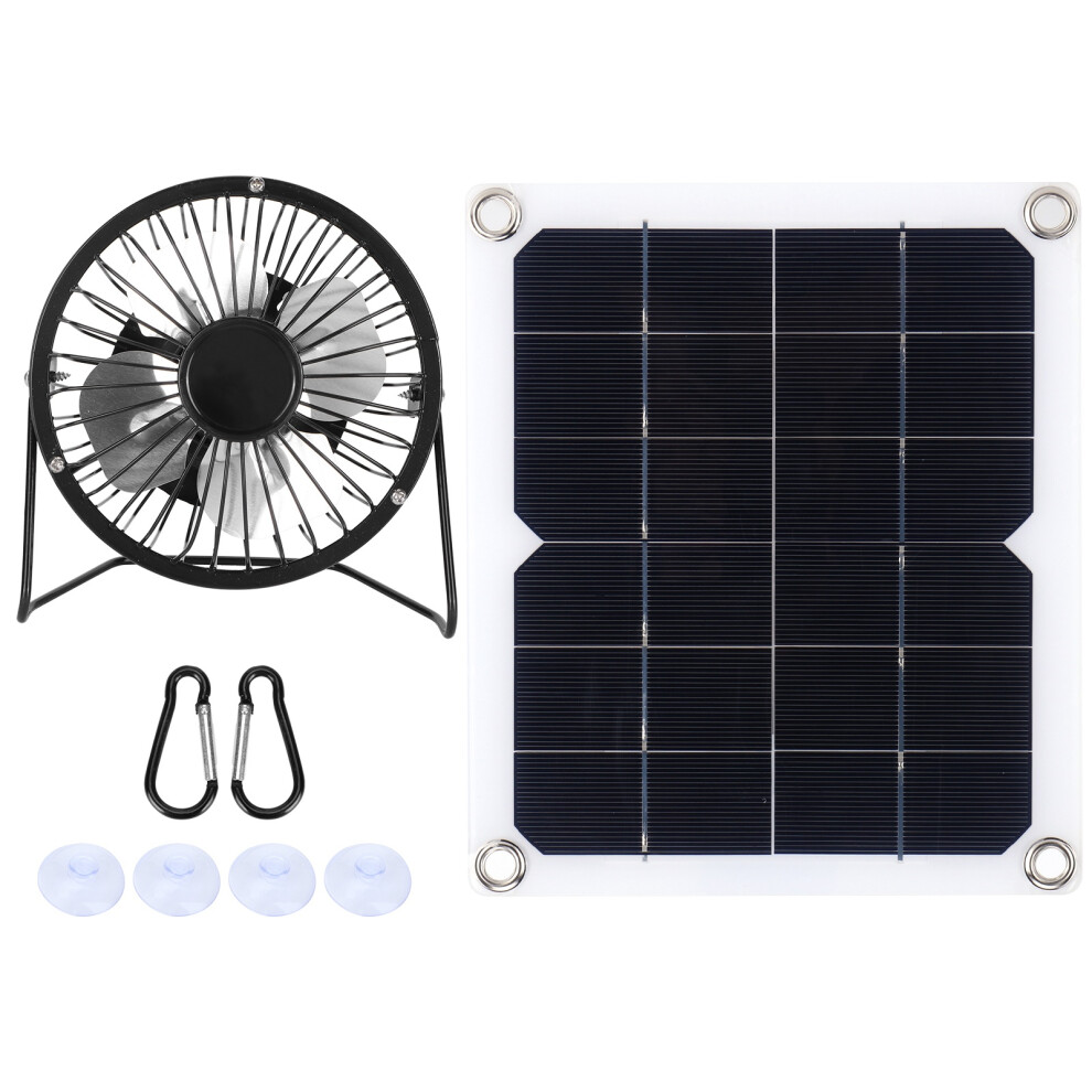 10W Solar Panel With Cooling Fan Photovoltaic 9387669295550