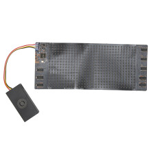 LED-matriisipaneeli Bluetooth-sovelluksella, 16x32 pistettä, mukautettu tekstikuvioanimaatio, ohjelmoitava USB 5V:n joustava LED-näyttö